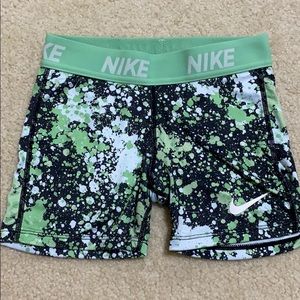 Green Nike Pros